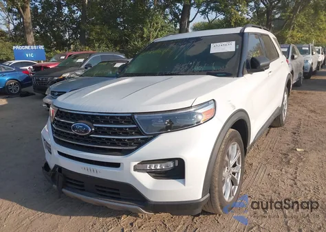 2021 Ford Explorer Xlt z USA, uszkodzony, nr VIN 1FMSK8DH5MGA80146